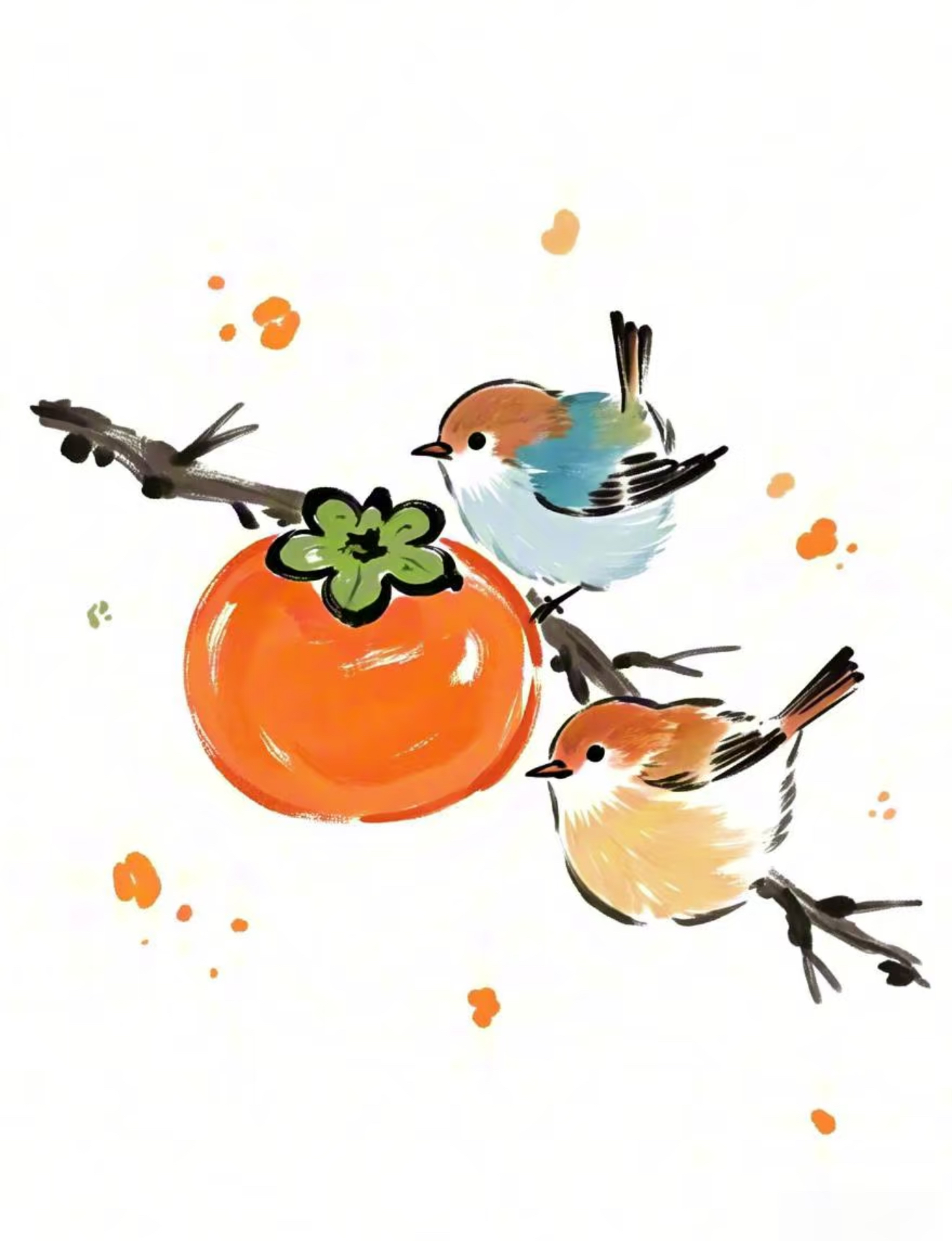 《柿子熟了》美文品读 第十三期