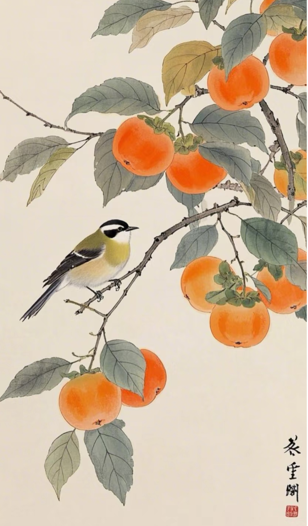 《柿子熟了》美文品读 第十四期